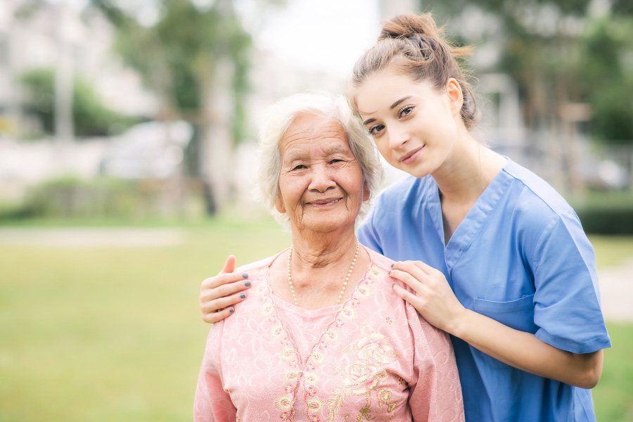 contact us today to learn more about our caregiver matching service